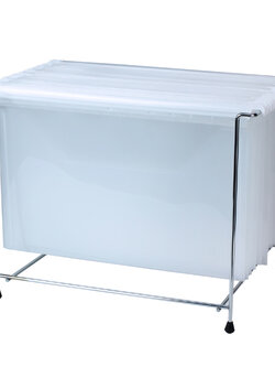 ชุดแฟ้มแขวนพลาสติก A4 พร้อมโครงเหล็กขาตั้ง