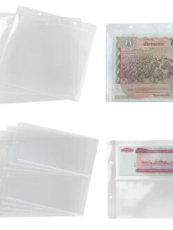 ชุดเติม รีฟิล ซองพลาสติก แฟ้มสะสมธนบัตร