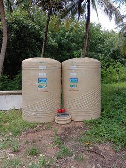 แทงค์น้ำ แกรนิตทราย 3000 ลิตร ทึบแสง100% กันตะไคร่น้ำ สำหรับบรรจุน้ำดื่ม แถมลูกลอย ส่งฟรีกทม.ปริมณฑล ส่งฟรีถึงระยอง ปราณบุรี กาญฯ ปากช่องฯ