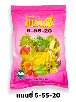 ปุ๋ยเกล็ด แนนซี่ Nancy สุตร 5-55-20 สูตรกระตุ้นการออกดอก แตกตาดอก บรรจุ 1 กิโลกรัม