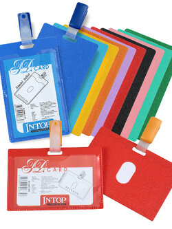 Name Badges with Plastic Clips