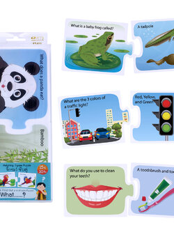 เกมต่อภาพจับคู่ ชุดWhat..?..Let's Find Out มาหาคำตอบกันเถอะ ET-611