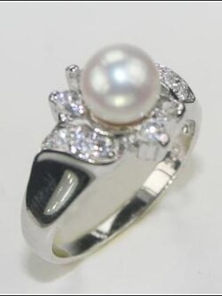 แหวนไข่มุกแท้