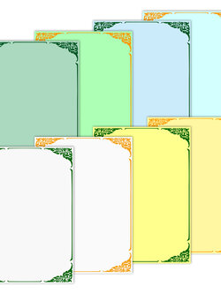 บอร์ดพลาสติก 50x70 ซม. ลายไทย 1