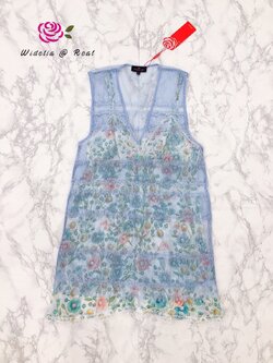Landmee Mini Dress มินิเดรสแขนกุดคอวีแสนสวย
