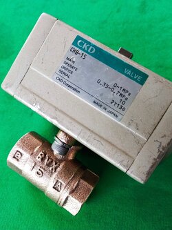 วาล์วควบคุมด้วยลม CKD รุ่น CHB-15