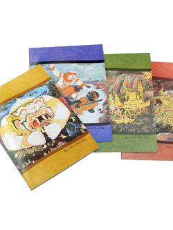 แฟ้มแคตตาล็อก A4 20 ช่อง ปกลายรามเกียรติ์