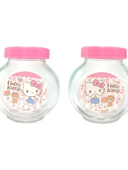 Bottle Glass Sanrio ขวดโหลแก้วเก็บของ โหลเครื่องปรุงลายการ์ตูนซานริโอ