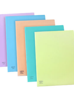 แฟ้มซอง A4 สีพาสเทล 205Q
