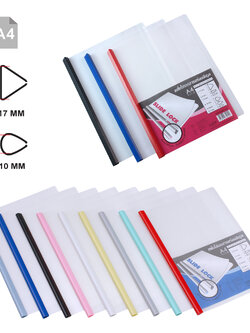 Report Covers A4 with Slide Bars