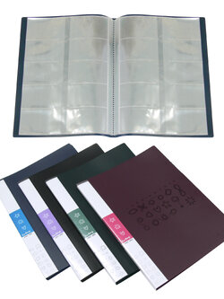 Card Book A4 with Card Pockets BC-480