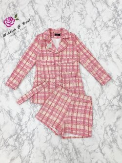 Set เซ็ทเบเซอร์เดรสกับกางเกงขาสั้นแสนสวย