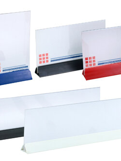 Double-sided Table Top PVC Sign Holders