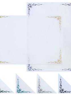 ซองประกาศนียบัตร A4 PP Card Case ลายเถาวัลย์