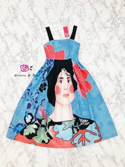 Korea Dress เดรสตัวยาวสายเดี่ยวแสนสวย