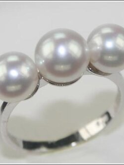 แหวนไข่มุกแท้