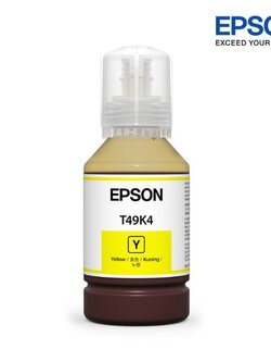 หมึก EPSON T49K4 น้ำหมึกเติมแบบขวด 140ml. สีเหลือง - สำหรับปริ้นเตอร์ EPSON SC-T3130X