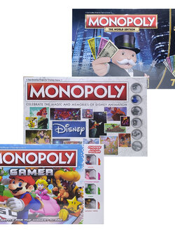 Game Board World Global Party Random Token Dice Tower เกมเศรษฐี เกมกระดานครอบครัว