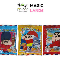 Candy Crayon Shinchan Card Cola ลูกอมเครยอนชินจัง รสโคล่า แถมฟรีการ์ดชินจัง