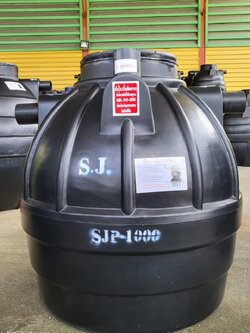 ถังบำบัดน้ำเสีย 1000 ลิตร มีเดีย จุลินทรีย์ พร้อมอุปกรณ์ ส่งฟรีกทม.ฯ (ค่าส่งถังละ250บาท ชลบุรี ระยอง ฉะเชิงเทรา นครนายก อยุธยา )