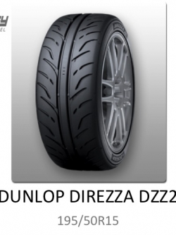 DUNLOP DIREZZA DZZ2 195/50R15