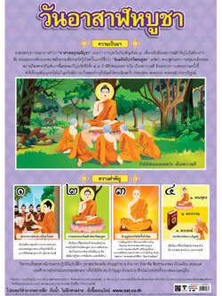 The Day Before The Buddhist Lent Educational Posters No.487