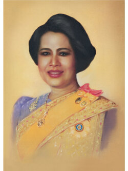 Her Majesty Queen Sirikit The Queen Mother Poster No.231