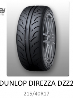 DUNLOP DIREZZA DZZ2 215/40R17