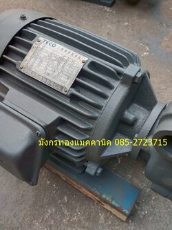 ปั๊มน้ำ Teco ขนาด 2 แรง ใช้ไฟสามเฟส 380V ท่อน้ำเข้าออก 1 นิ้ว ใบพัดทองเหลือง ใช้กับงานประปา โรงงาน บ้านเรือน ใช้กับน้ำสะอาด หรือดูดของเหลว ระบบทำความเย็น มอเตอร์รอบเร็วเดิมๆ