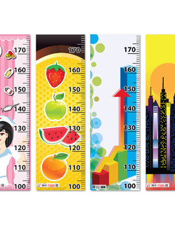 Height Measurement Charts 100-180 cm.
