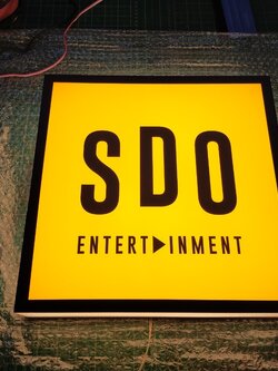 งานป้ายกล่องไฟ