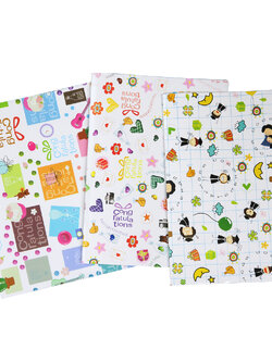 แฟ้มพับ A4 มีช่องใส่เอกสาร พิมพ์ลาย Congratulation