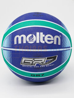 (ของแท้ 100%) ลูกบาสเกตบอล ลูกบาส Molten รุ่น BGRX7-BG ลูกบาสของแท้100% มี มอก. Size7
