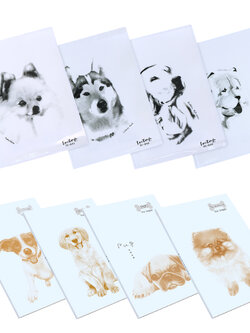 แฟ้มแคตตาล็อก A4 ปกลาย The Dog