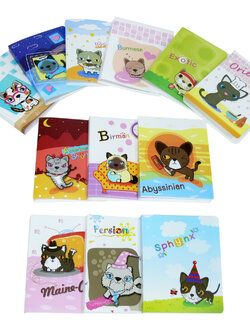 อัลบั้มรูป 4x6 นิ้ว พิมพ์ลายเหมียวๆ