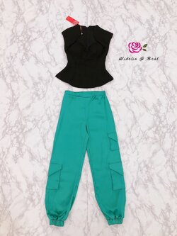 VTR Set เสื้อกับกางเกงวอมขายาวสุดเก๋