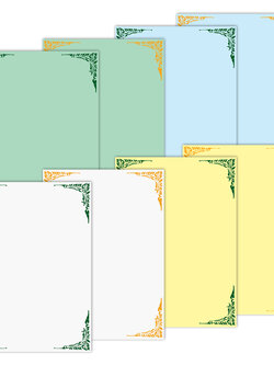 บอร์ดพลาสติก 50x70 ซม. ลายไทย 2