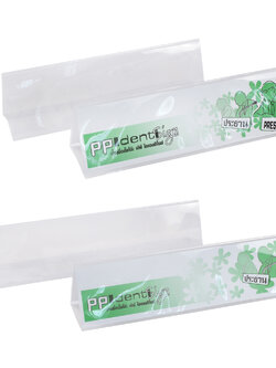 Horizontal Double-sided Table Top Sign Holders Identisign