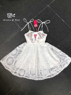 Dress เดรสสายเดี่ยวสุดน่ารัก รุ่นนี้งานสวยมาก