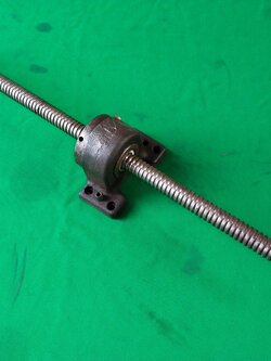 บอลสกรู โต 20 มิล ระยะใช้งาน 45 ซม.พิต 5 มิล ลูกบล็อกลื่นแน่นดี