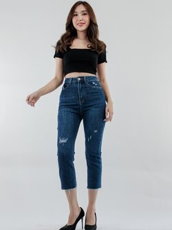 กางเกงยีนส์ขาลอย ผู้หญิง