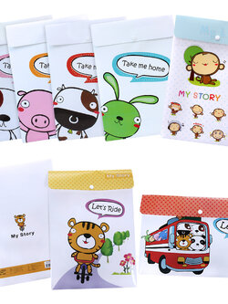 ซองกระดุม A4 ลาย My Story