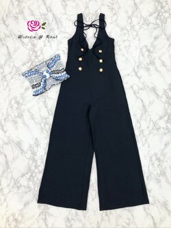 Disaya Set เซ็ทจั้มสูทกับเสื้อเกาะอกโบว์แสนสวย