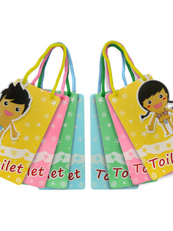 ป้ายห้องน้ำ 20x10 ซม. Toilet PR-141