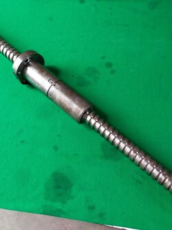 บอลสกรู KOYO โต 40 มม. ยาว 1040 มม.ระยะใช้งาน 850 มม.พิต 16 มม.