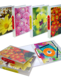 แฟ้มห่วง 700 ไมครอน ปกสีใส ใส่หน้าปก RB-806Q