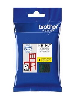 ตลับหมึกอิงค์เจ็ท BROTHER LC-3619XLY - สีเหลือง