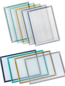 ซองประกาศนียบัตร A4 PP Card Case ลายมุมดอกไม้