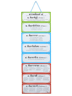 สื่อแขวน ชุดมรรคมีองค์8 ET-628