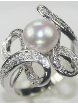 แหวนไข่มุกแท้